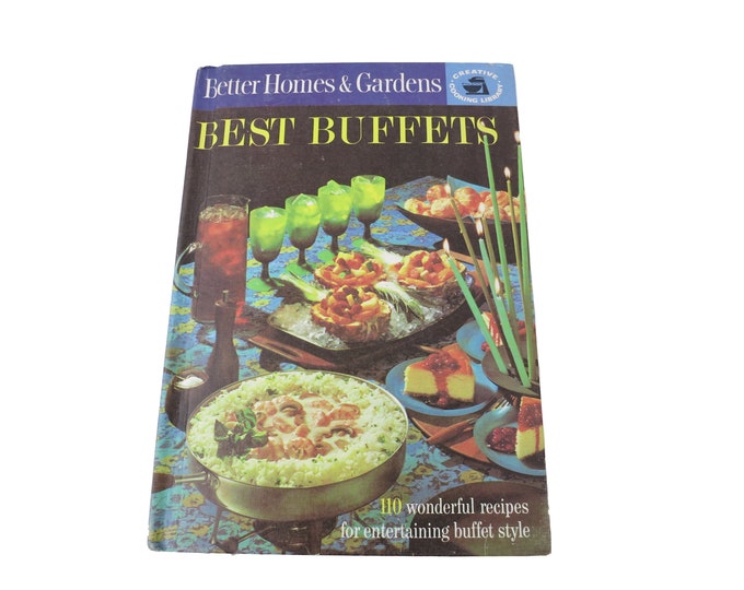 Hardcover-Best Buffets by Better Homes & Gardens Cook Book
