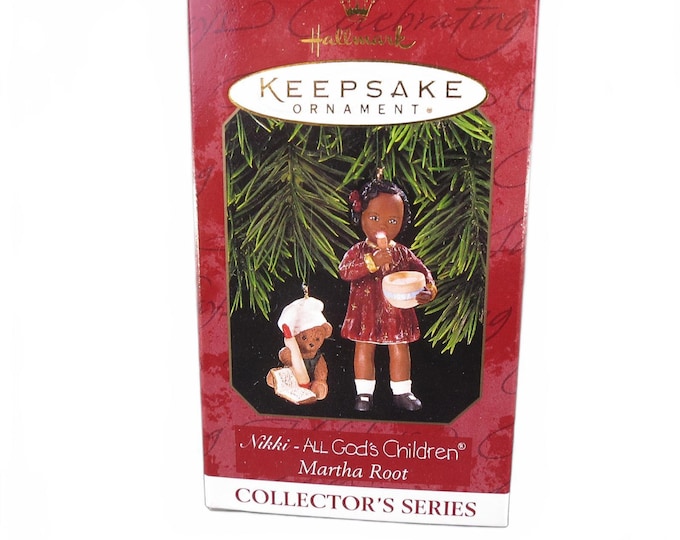 Hallmark Ornament Nikki "All God's Children" by Martha Root 1997 2nd QX6142