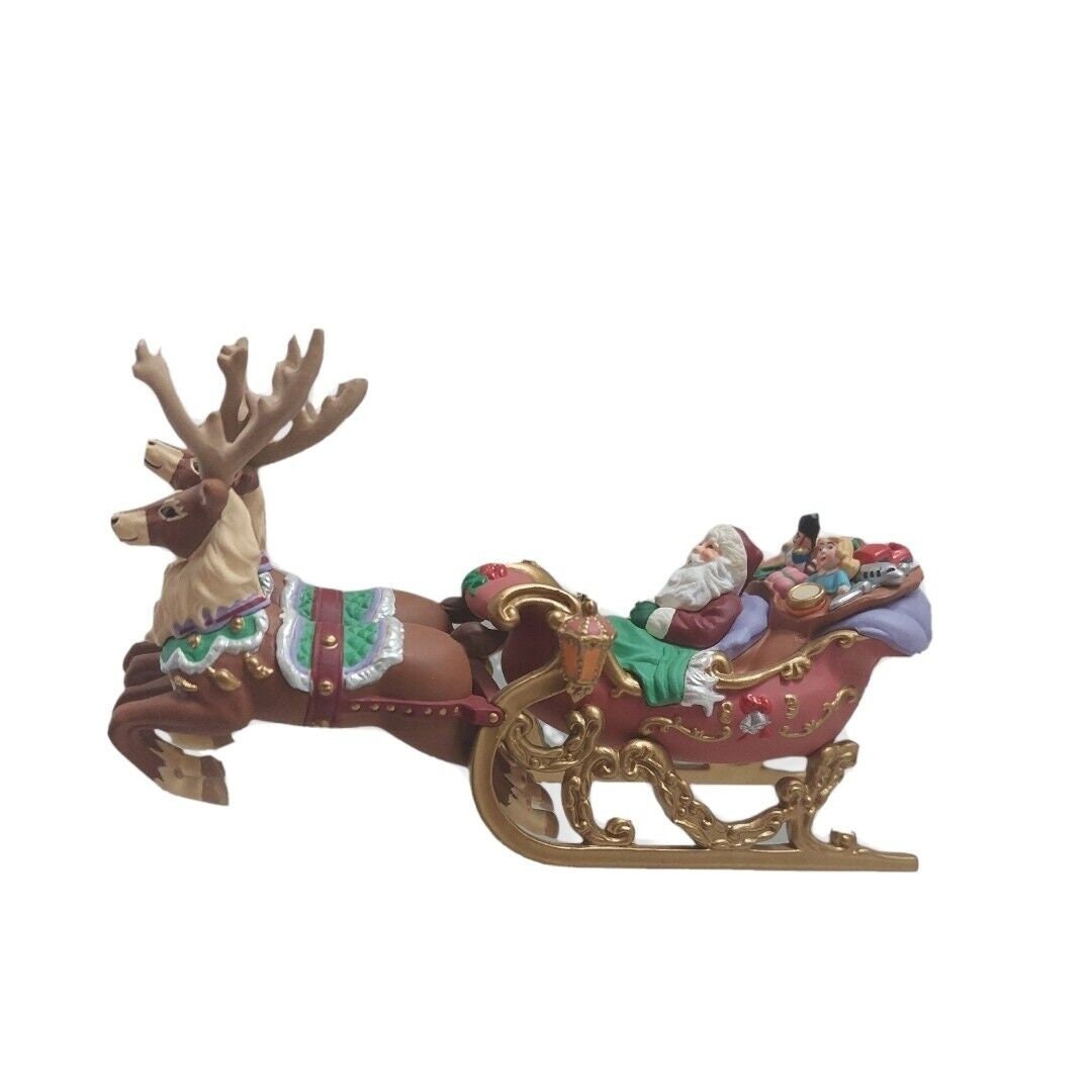 Santa's Magical Sleigh 1997 Hallmark Keepsake Ornament