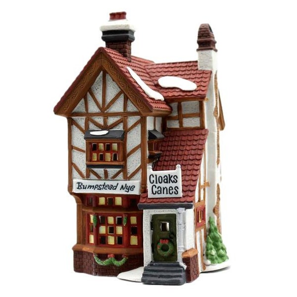 Department 56 Bumstead Nye Cloaks and Canes 58084 Christmas Dickens Village, Heritage Village Collection