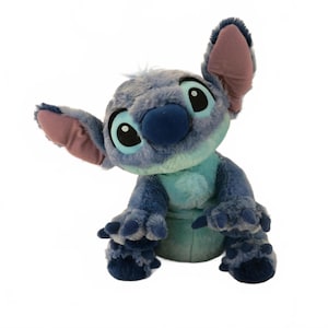 Stitch Plush Doll Disney Parks Lilo & Stitch Stuffed Animal 13&quot; Blue Alien