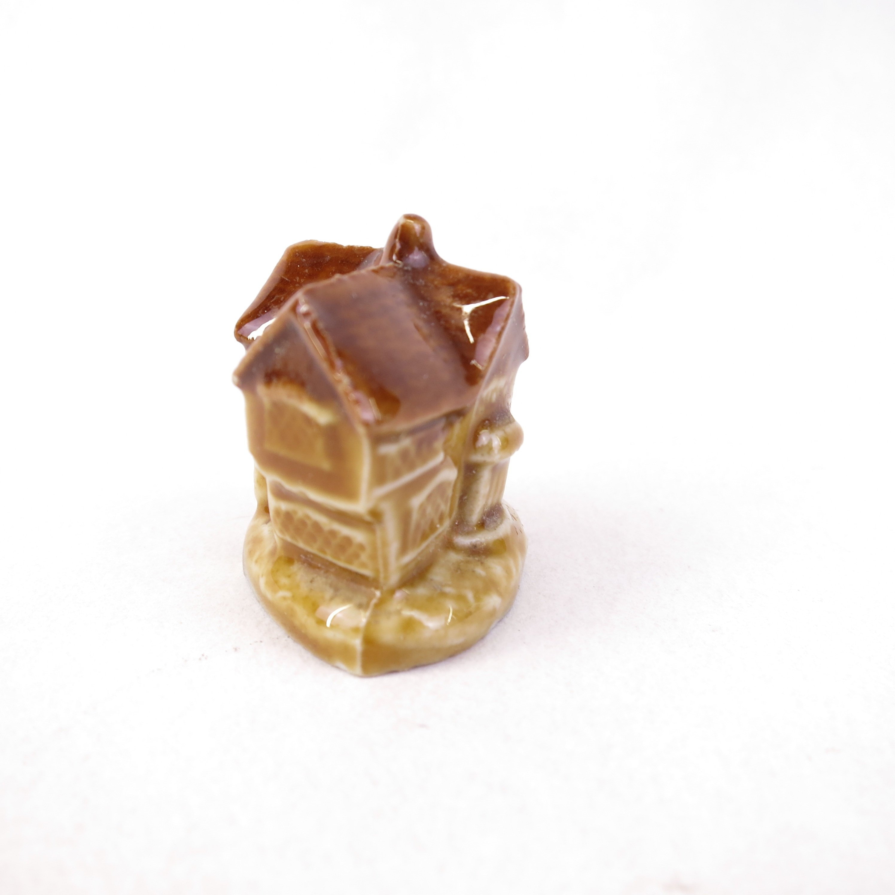 Vintage Wade Whimsies Miniature Ceramic Glazed The House that Jack