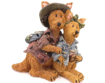 Boyds Kangaroo Joey and Alice Outback...the Trekkers Style #2432 Noah's Ark