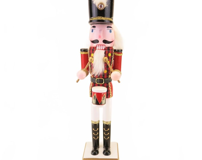 Classic Large Nutcracker Drummer Christmas Festive 16"