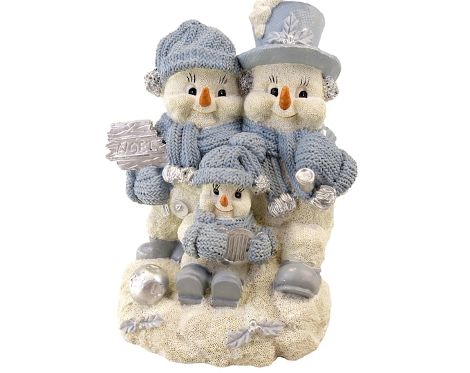 Vintage 1998 The Encore Group 7.25" Snow Buddies Family Item #123541