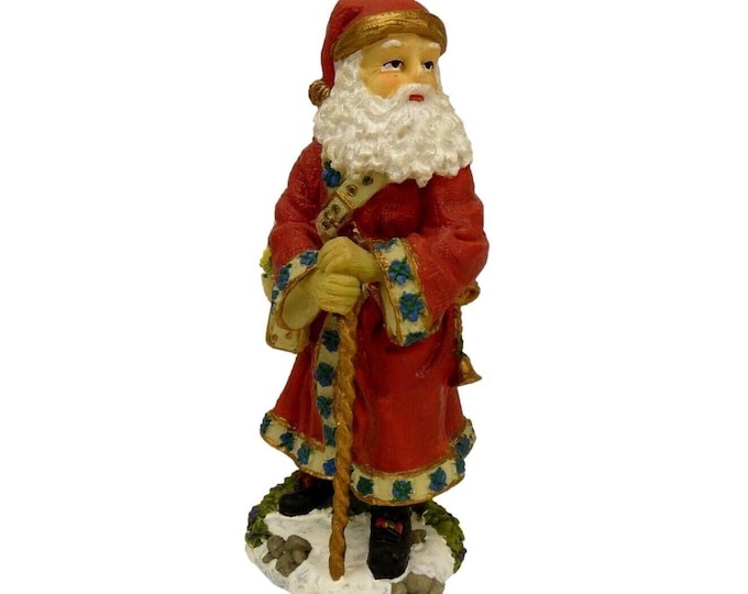 Vintage Santa Claus International Resources SC31 Babbo Natale Santa 4.5"