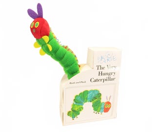 The Very Hungry Caterpillar Mini Book & Plush Set Hardcover NIB