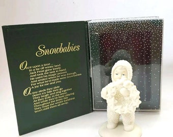Department 56 Snowbabies I Made This For You Figurine #68020 1998