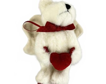Vintage Boyds Bear Gonna Luvya Valentine Angel Ornament - 6"