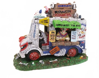 Lemax 43103 Gurgle's Roach Coach Spooky Town Retired Village Accent Halloween