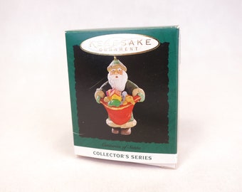 Centuries of Santa Miniature 2nd in Series 1995 Hallmark Ornament QXM4789
