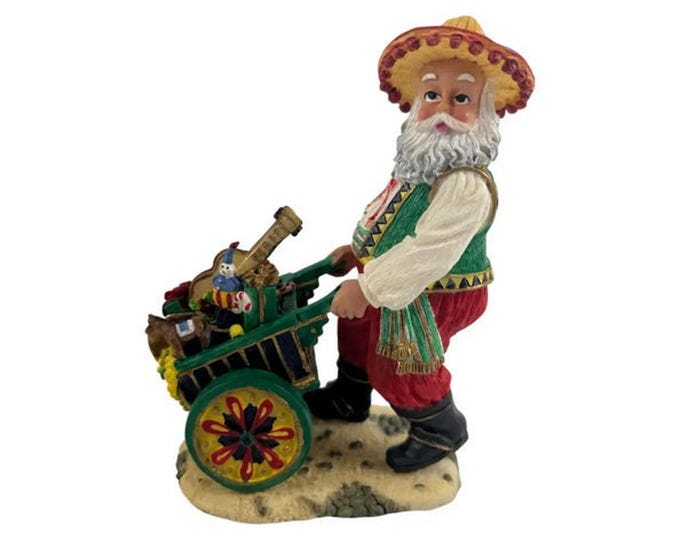 Vintage Santa Claus International Resources Santa Espana SC41 4.5" No Box