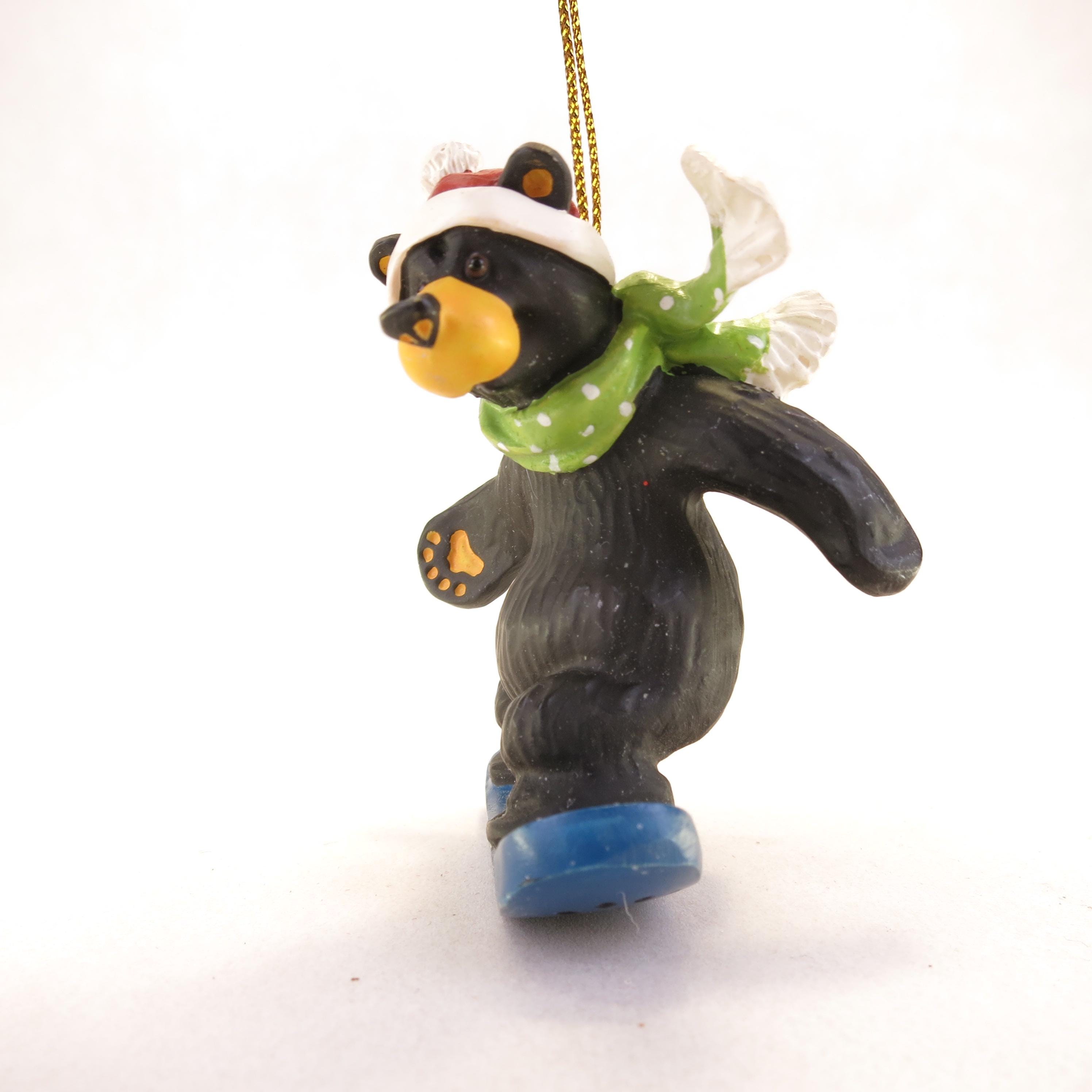 Bearfoots Bear Snowboarder Ornament - Thumbnail 2