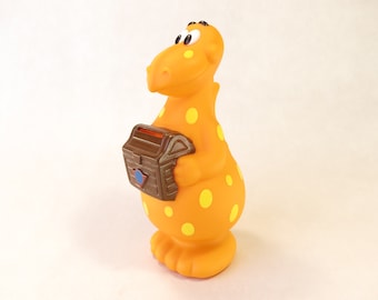 Cheesasaurus Rex 7" Kraft Macaroni Cheese Dinosaur Bank 1992