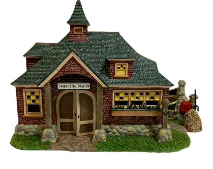 Breezy Hill Stables Dept 56 Seasons Bay Collection 53447