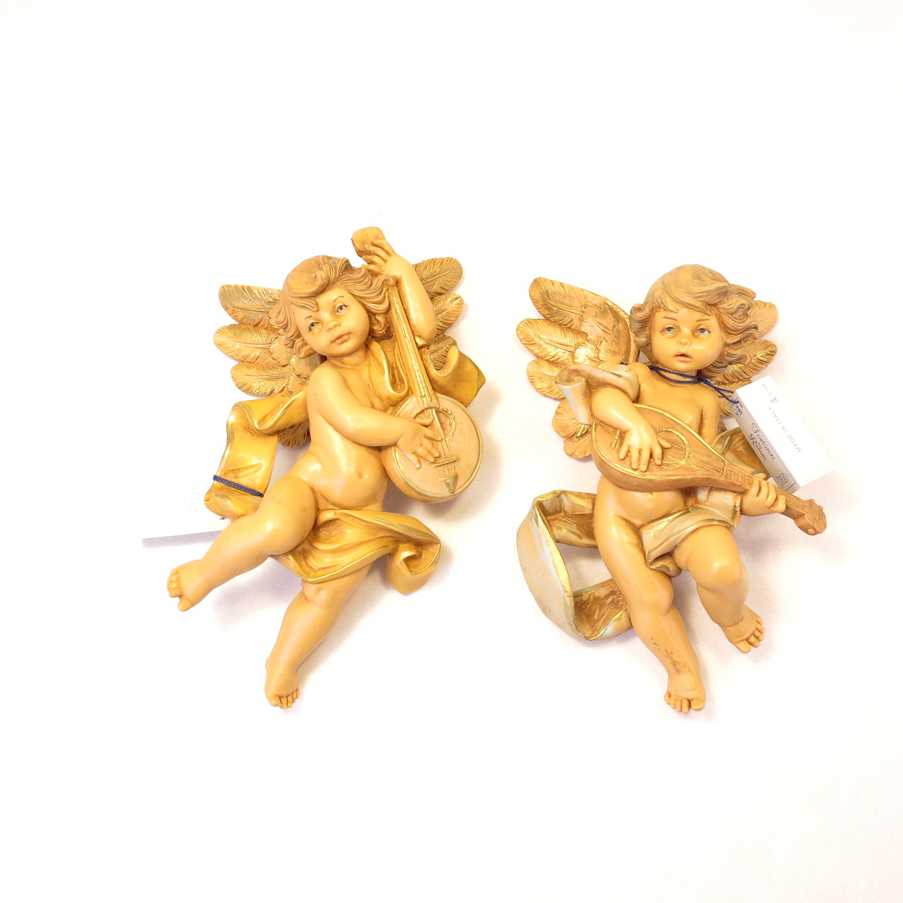 Depose Italy Beautiful Cherub Pair Wall Hanging Italy Angelic Angel Cherub Depose Italy Beautiful Cherub Pair Wall Hanging Italy Angelic Angel Cherub