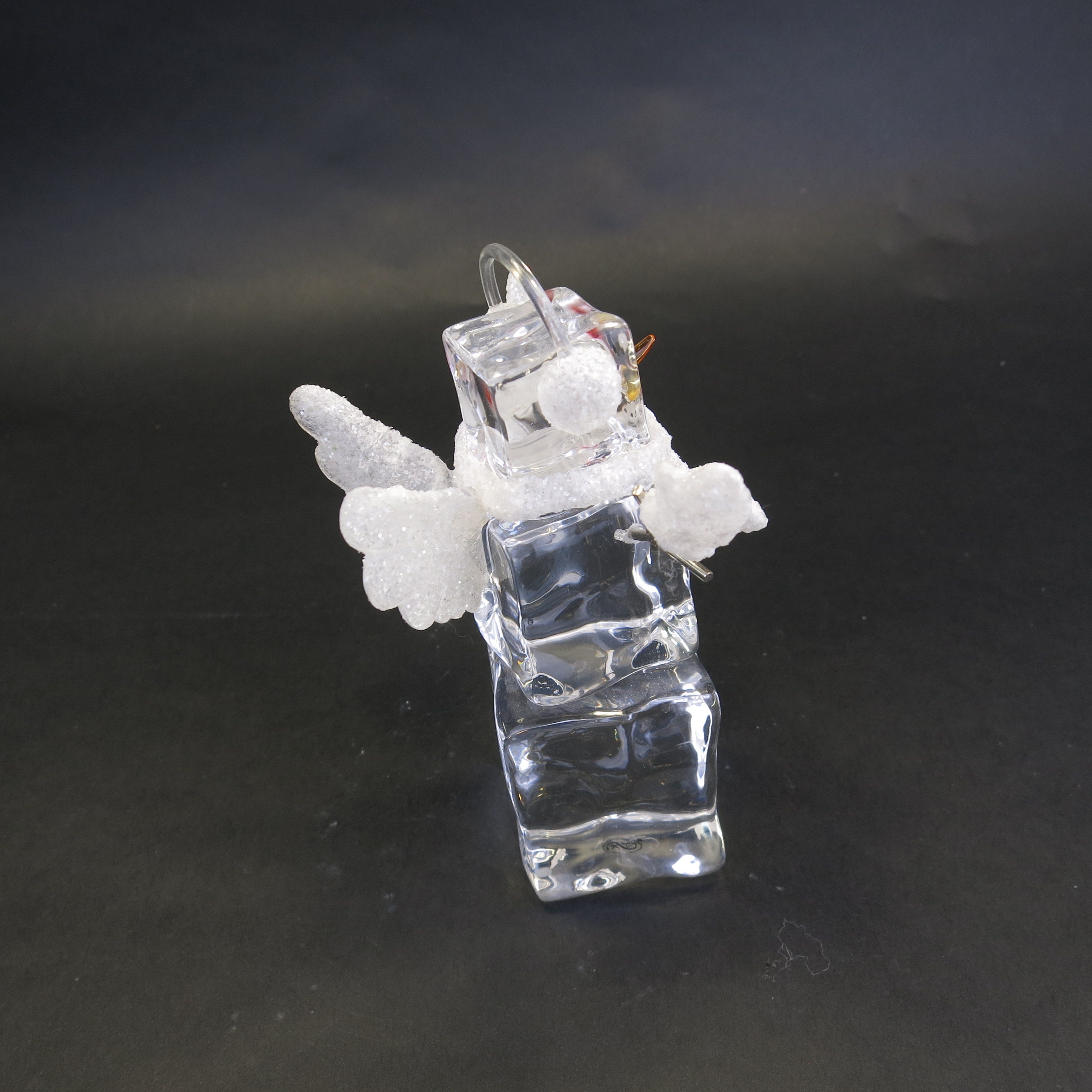 Acrylic Ice Cube Snowman Holiday Christmas Figure 5.25 Dept 56