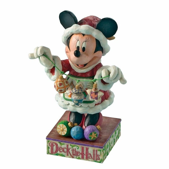 Jim Shore Disney Traditions Minnies Christmas Cheer Figurine