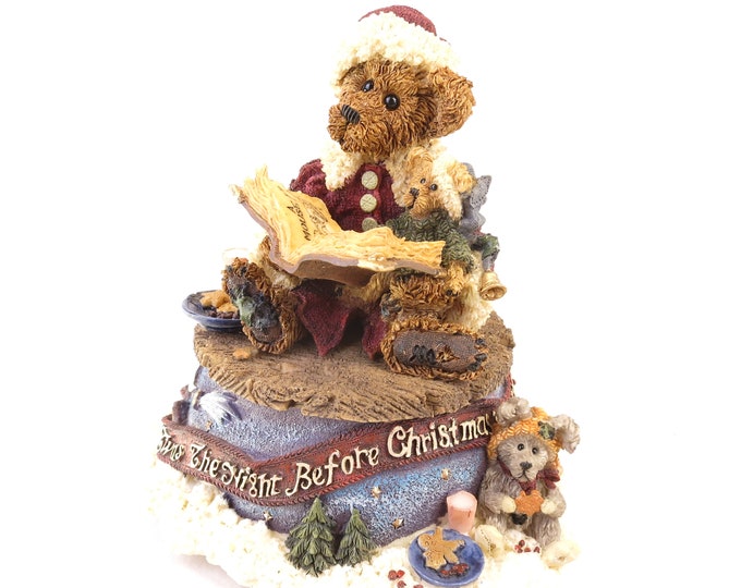 Boyds Bears and Friends - Bailey ... The Night Before Christmas Santa Bear