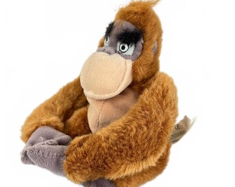 Vintage The Disney Store Jungle Book King Louie Bean Bag Plush 7"
