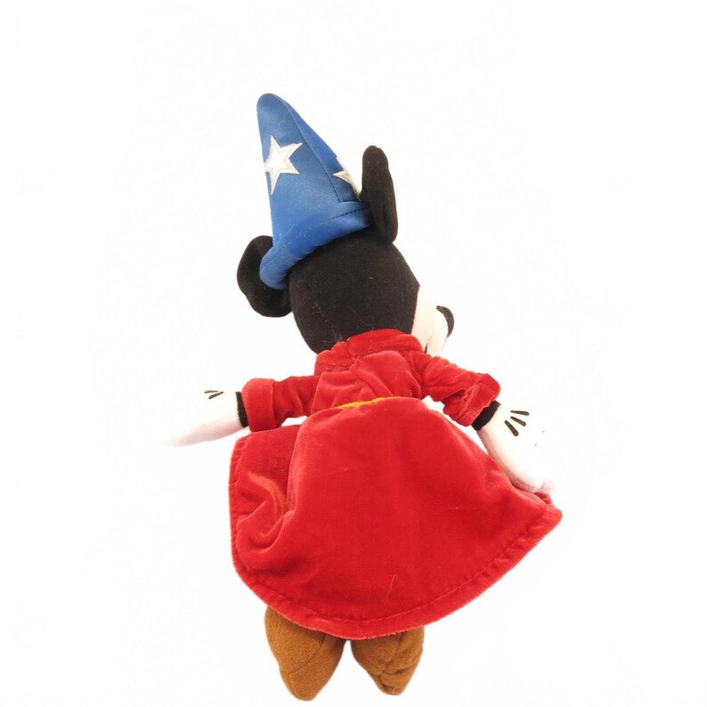 Disney Parks Fantasia Mickey Mouse Sorcerer's Apprentice Plush 14" image 4