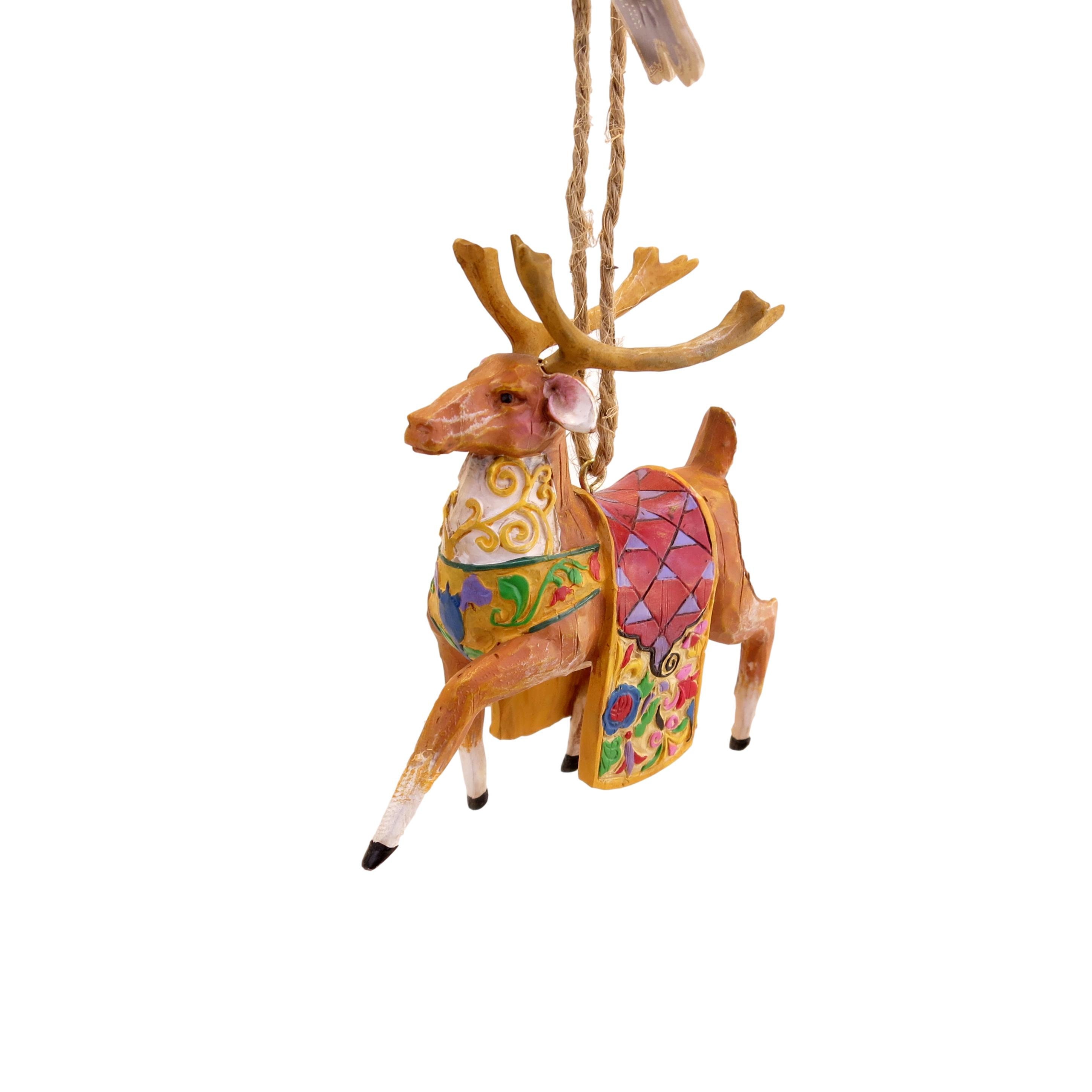 Enesco Jim Shore Woodland Deer Candleholder 6008871 Enesco Jim Shore Woodland Deer Candleholder 6008871