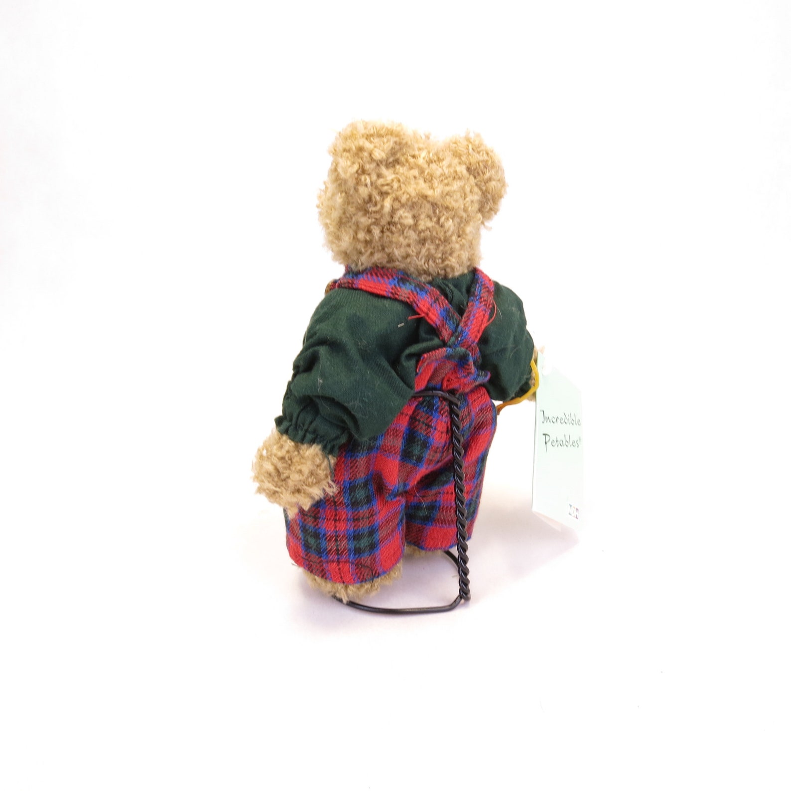 Incredible Petables Stuffed Teddy Bear With Tags and Stand Etsy