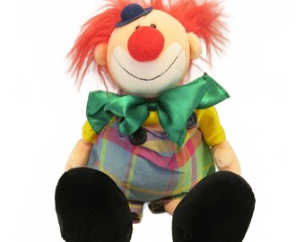 Vintage 1989 The Heritage Collection Chappy Clown Ganzbros 18" Plush Stuffed Toy
