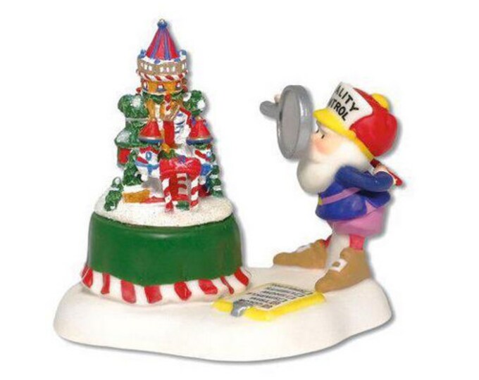 Department 56 "Making Each House Checking It Twice" 57204 North Pole Series Village Collection