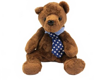 Ty Beanie Baby “Hero” the Father’s Day Bear wearing Tie 7"