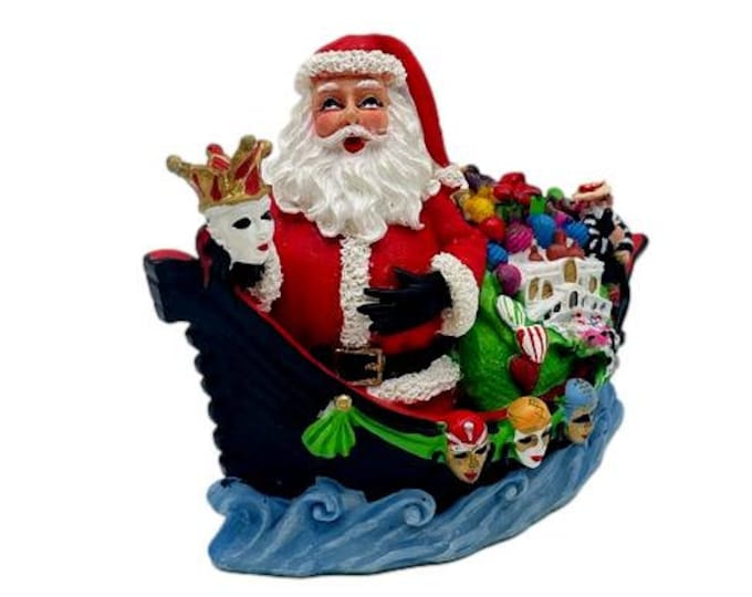 Vintage Santa Claus International Resources Venice Santa SC104 Christmas Decor
