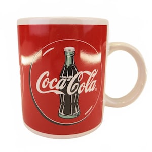 Vintage The Coca-Cola Company Mug 1996 Coffee Mug Tea Cup Vintage Mug