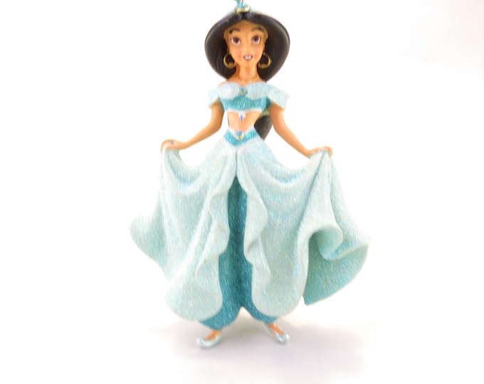 Princess Jasmine from Disney's Aladdin Glitter Ornament 4.5"