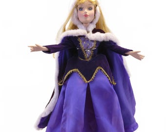Disney Princess Aurora Sleeping Beauty Porcelain Keepsake Doll