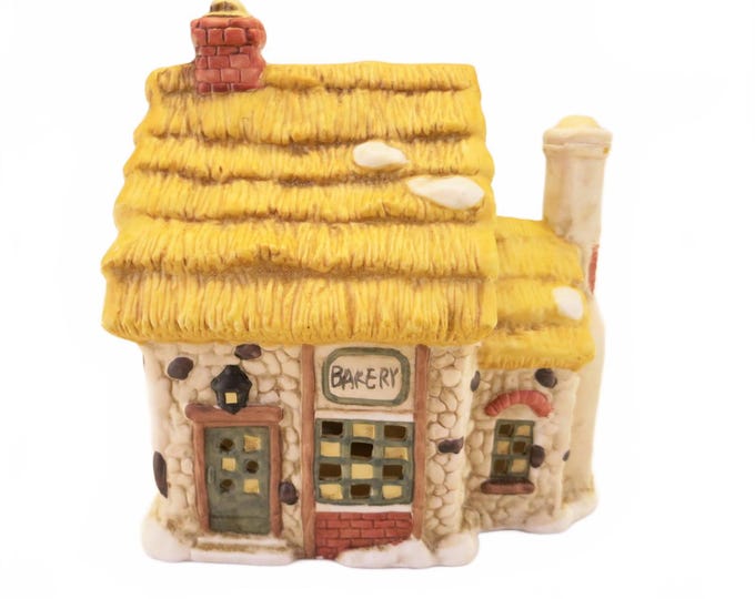 Bakery Christmas Village Ceramic Light up Building