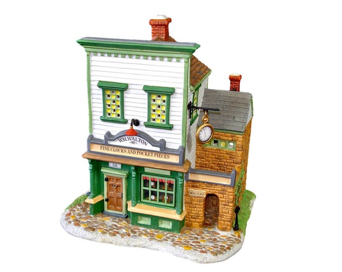 Department 56 Wm. Walton Fine Clocks & Pocket Pieces 56.56628 New England Village Series