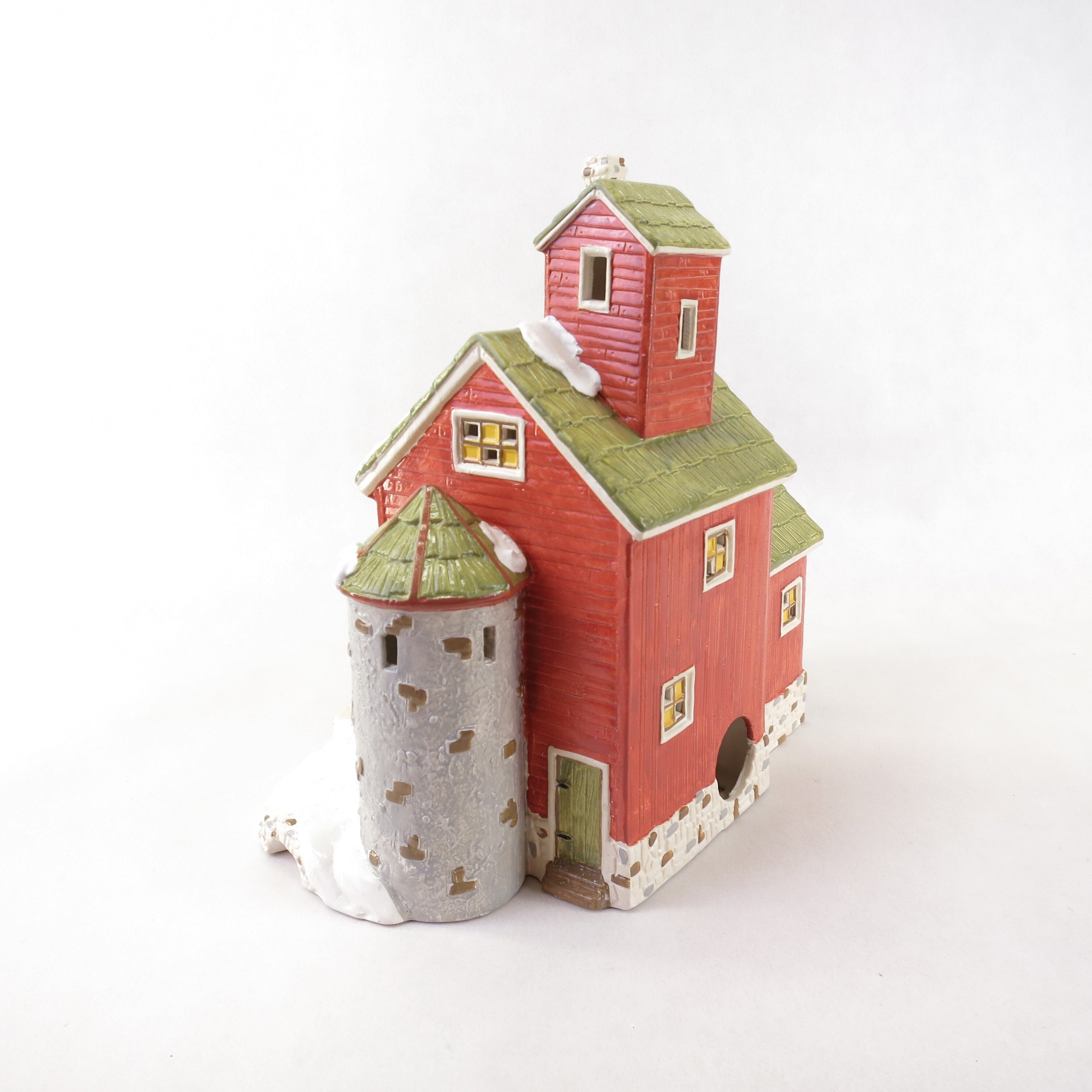 Department 56 Retired J. Young�s Granary 51497 Snow Village Christmas