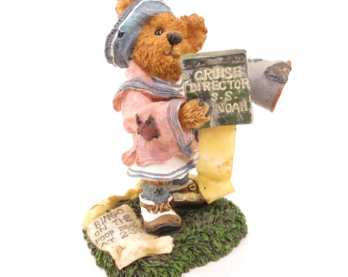 Boyd's Bears Jilli as Noah's Daughter-in-Law Cruise Director #2438 Vintage 2000 Figurine