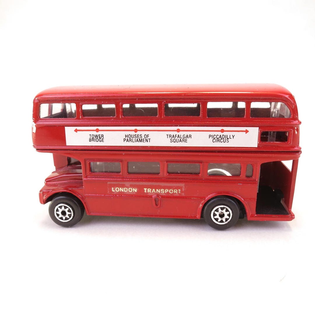 Double Decker Bus London Transport No 11 Picadilly Circus Die Cast Toy double-decker-bus-london-transport-no-11-picadilly-circus-die-cast-toy