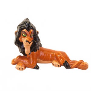 Disney Ceramic Porcelain 5&quot; Figurine Scar from The Lion King Disney China