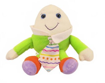 Commonwealth Humpty Dumpty Target Plush Doll Stuffed Animal Doll Green 1998