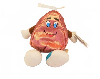 Vintage 6” Pink Hershey’s Kiss Plush Small Chocolate Stuffed Park Souvenir
