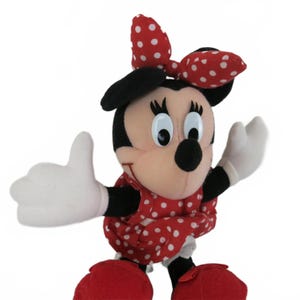 Vintage Applause Minnie Mouse Plush 9" image 2