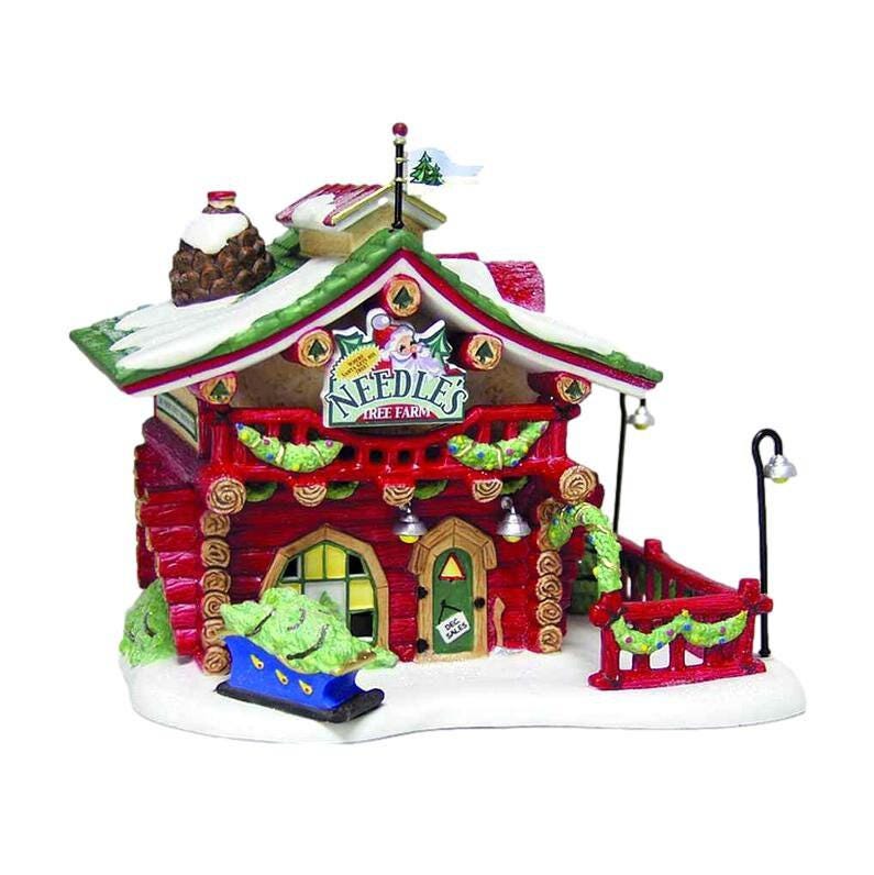 Department 56 North Pole Village Needle's Tree Farm 56783 Village ...