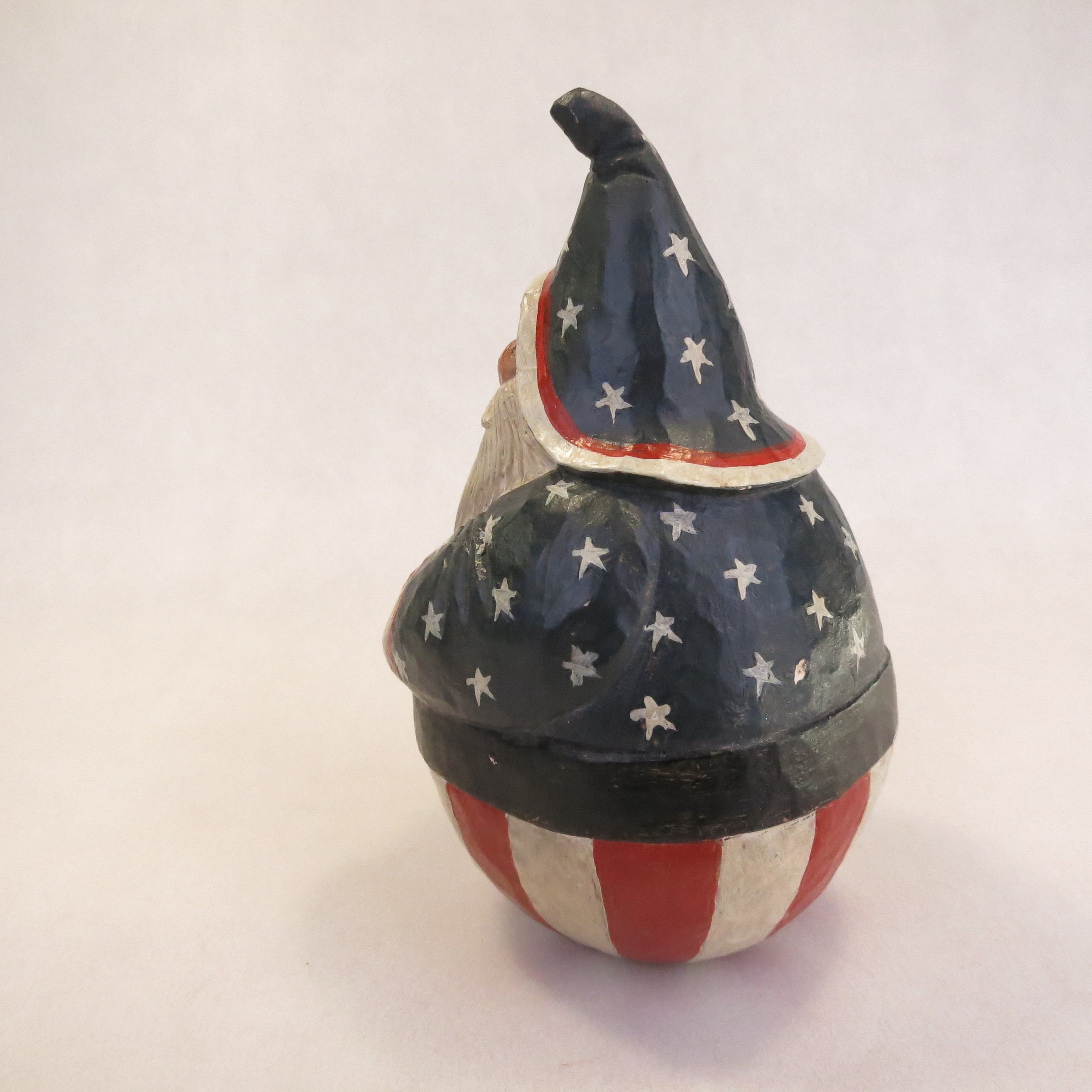 1994 House of Hatten USA Santa Stars and Stripes 6 tall