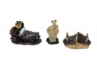 Boyds Bears Trumbles' Golden Gates Dudley el Conductor Venus en la Media Concha
