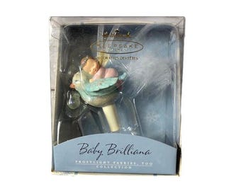 Hallmark Ornament Baby Brilliana Frostlight Faeries Too Collection GP1683