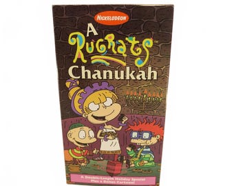 Nickelodeon Rugrats Chanukah VHS Video Tape Nick Jr Holiday Special Vintage