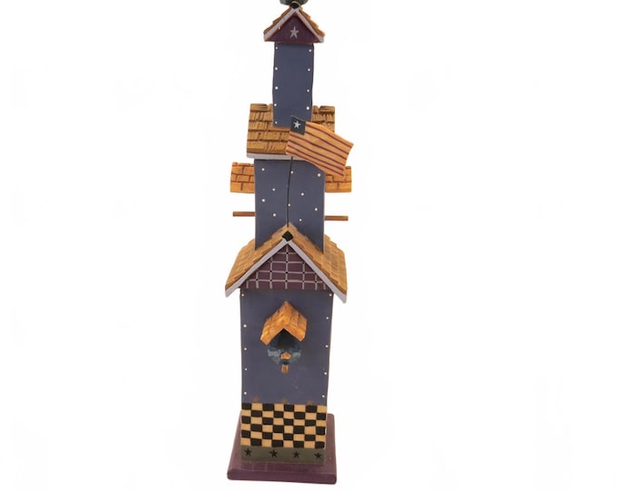 Williraye Studio WW4201 Bluebirds American Birdhouse Figure