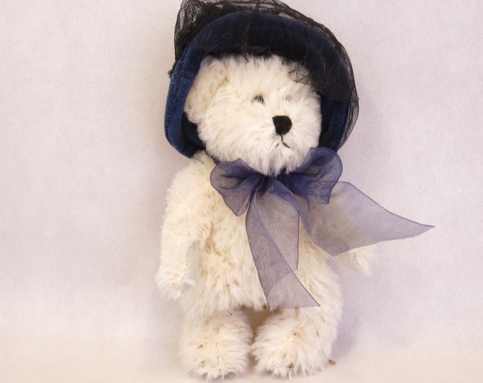 Boyds Bear Sapphire S. Bearington Mohair Jointed Plush Teddy Bear Limited Edition